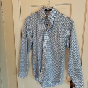 Blue Checkered Men's Shirt